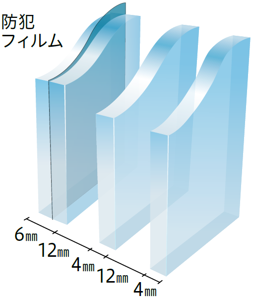 GERMAN WINDOW 防犯VSGガラス